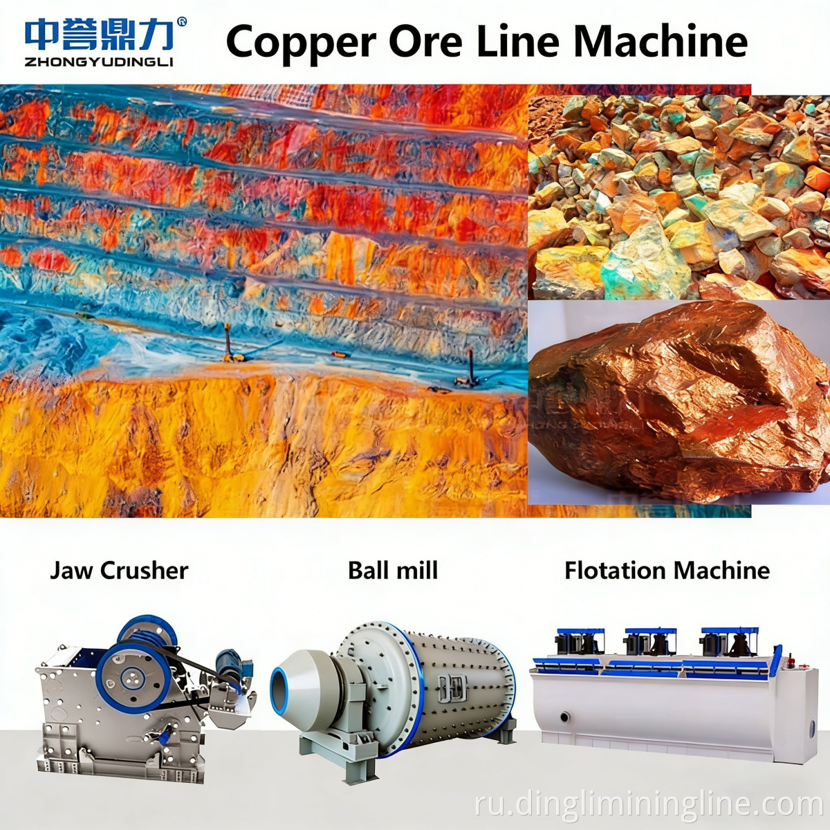 Copper Ore Production Line